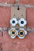 Double Flower Earrings