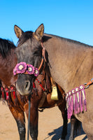 Floral Bronc Halter